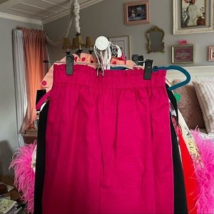 J. Crew Pink Mini Skirt